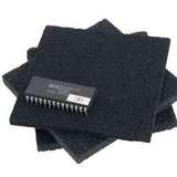 Dissipative Polyurethane Black Soft Foam, 1/4 x 24 x 36" redirect to product page